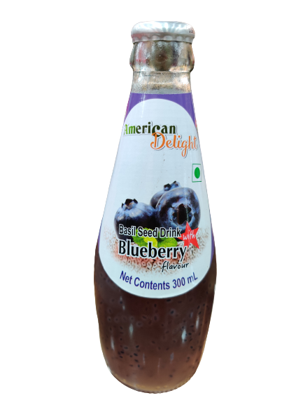 Basil Seed Drink (Blueberry Flavour)