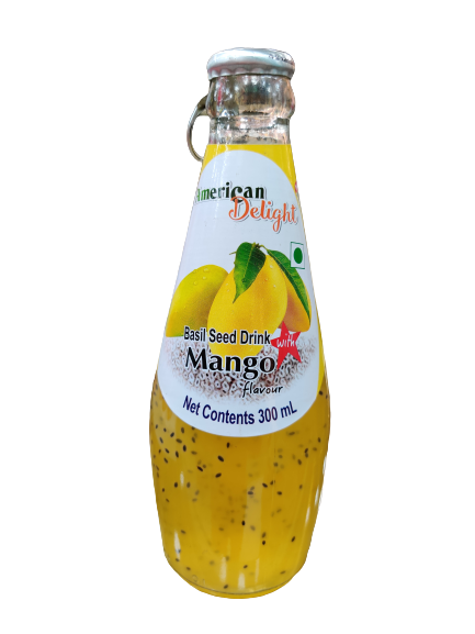 Basil Seed Drink (Mango Flavour)