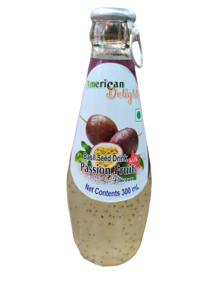 Basil Seed Drink (Passion Fruit Flavour)