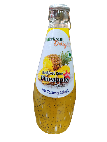 Basil Seed Drink ( Pineapple Flavour)
