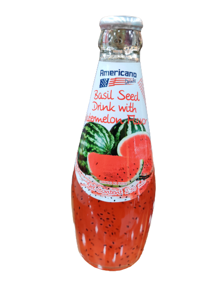 Basil Seed Drink ( Watermelon Flavour)